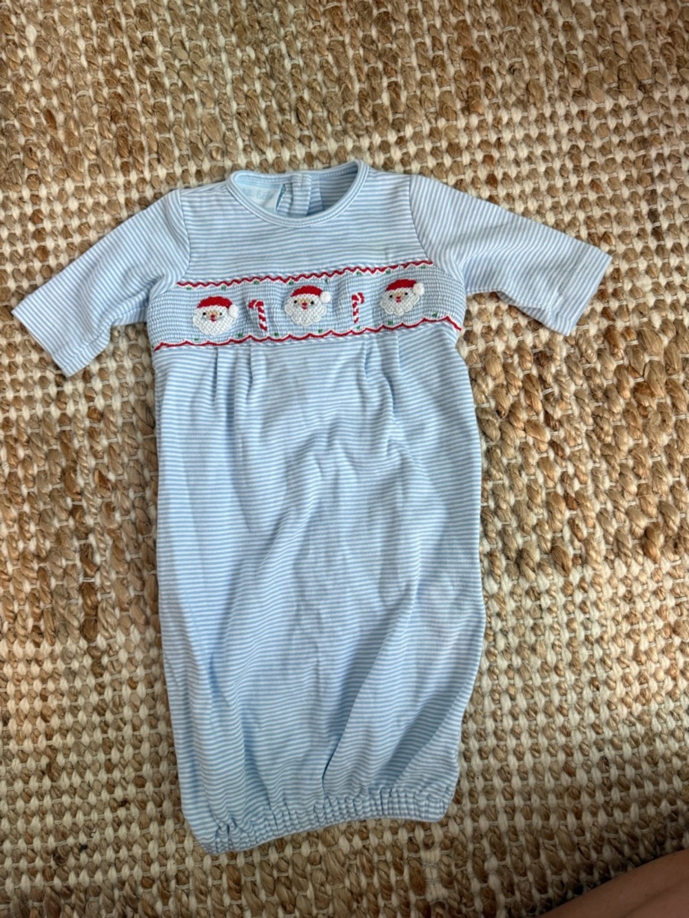 Petit Bebe Santa Christmas Gown